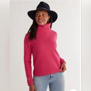 Dudley Stephens Park Slope Berry Vello Fleece Size Small